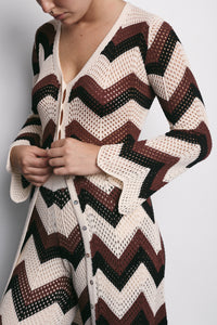 AURORA DRESS ESPRESSO (PRE ORDER)