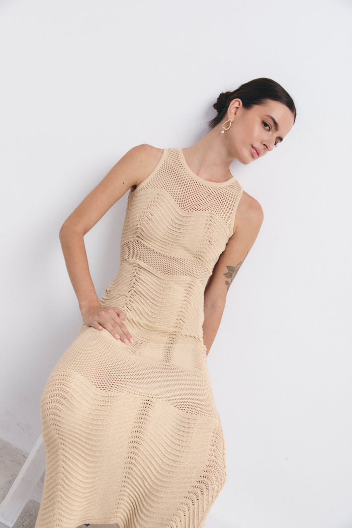 SICILIA DRESS GOLD
