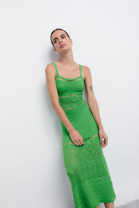 AZZURI DRESS CLASSIC GREEN