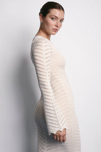 MARGARET DRESS ECRU