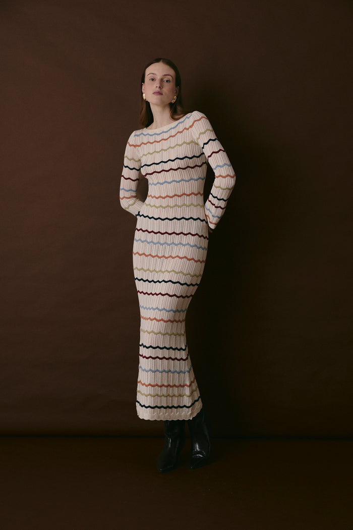 BARCLAY DRESS RAINBOW