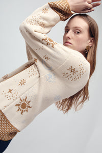 WINSTON CARDIGAN ECRU