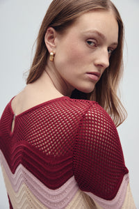 ASTOR DRESS MERLOT