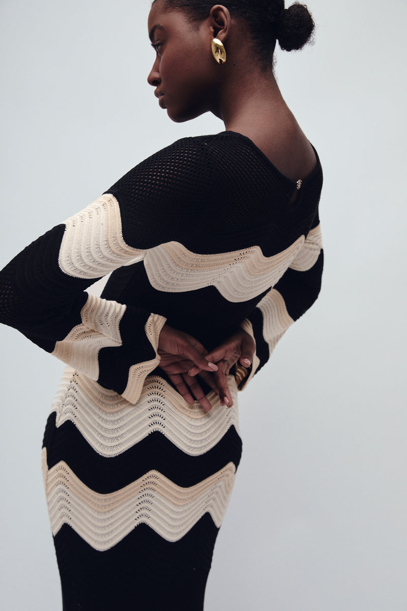 ASTOR DRESS BLACK