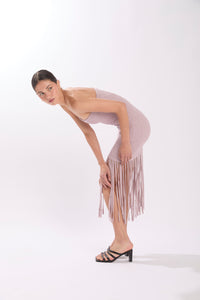 COPPOLA DRESS BURNISHED LILAC