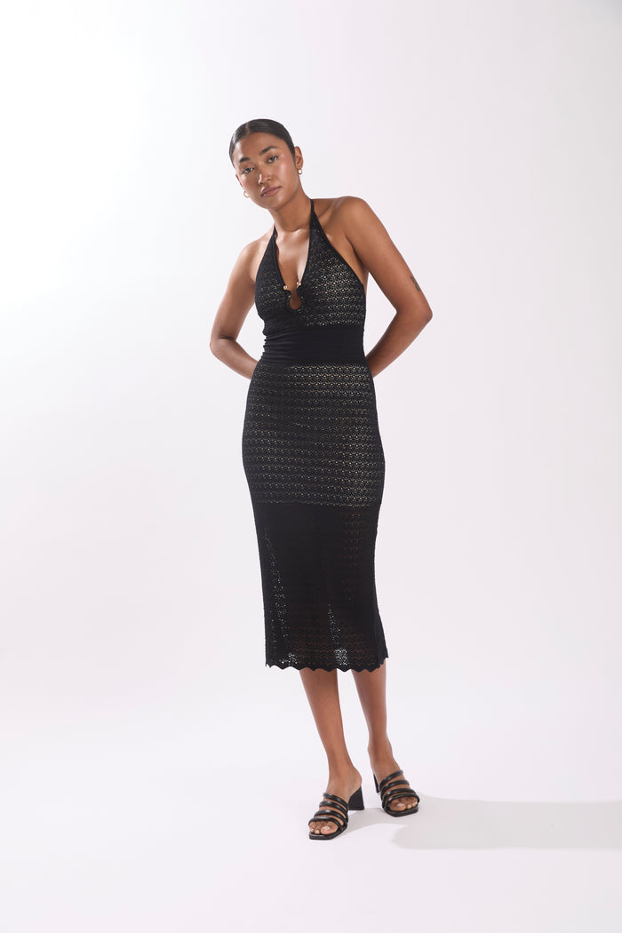 BEVERLY DRESS BLACK