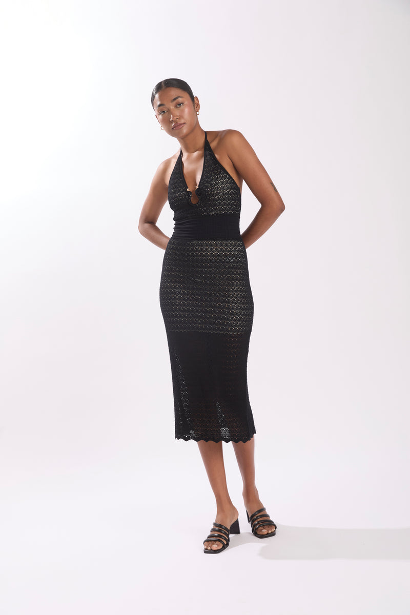 BEVERLY DRESS BLACK