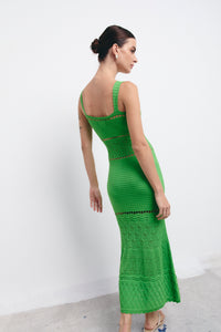 AZZURI DRESS CLASSIC GREEN