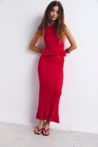 ASTURIAS SKIRT CHERRY TOMATO