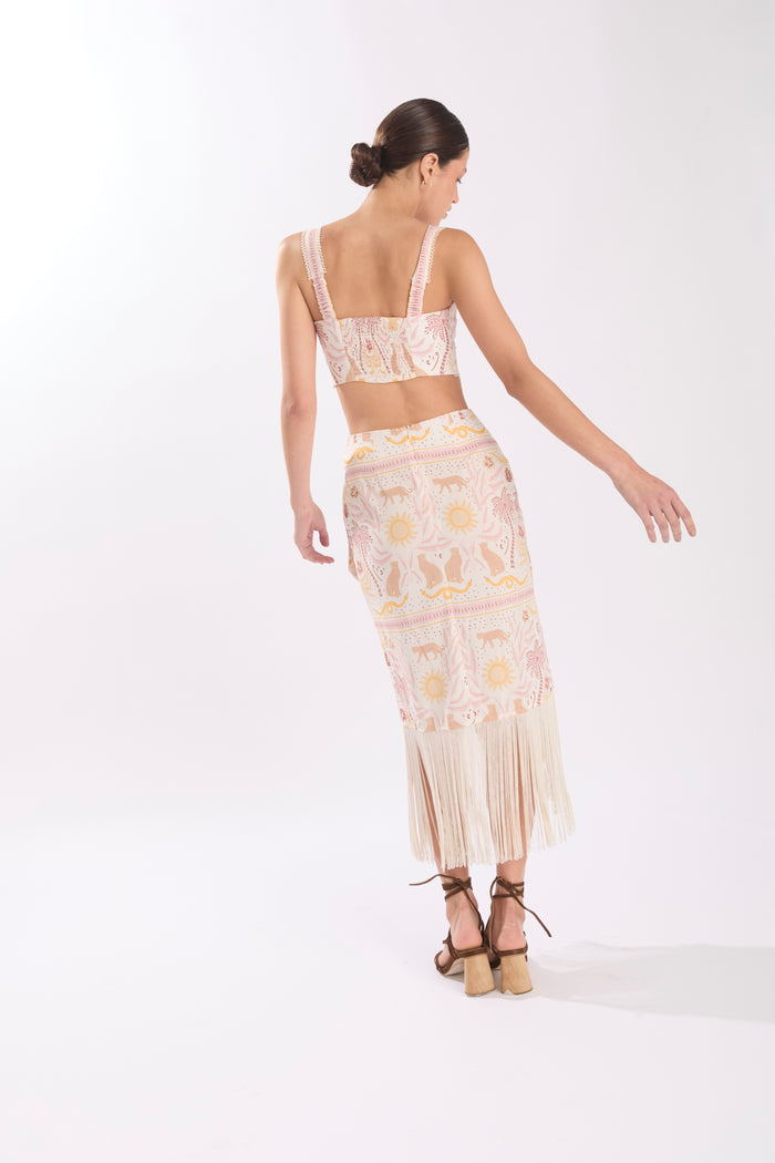 CHER SKIRT LEOPARDS