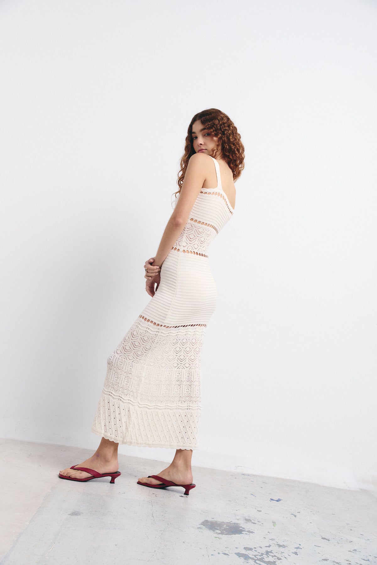 AZZURI DRESS IVORY