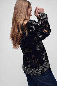 WINSTON CARDIGAN BLACK