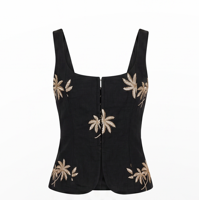 DONATELLA TOP BLACK