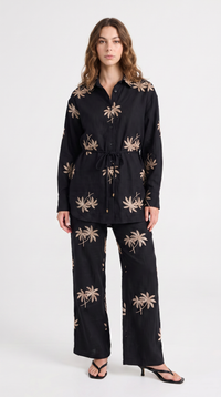 DONATELLA SHIRT BLACK