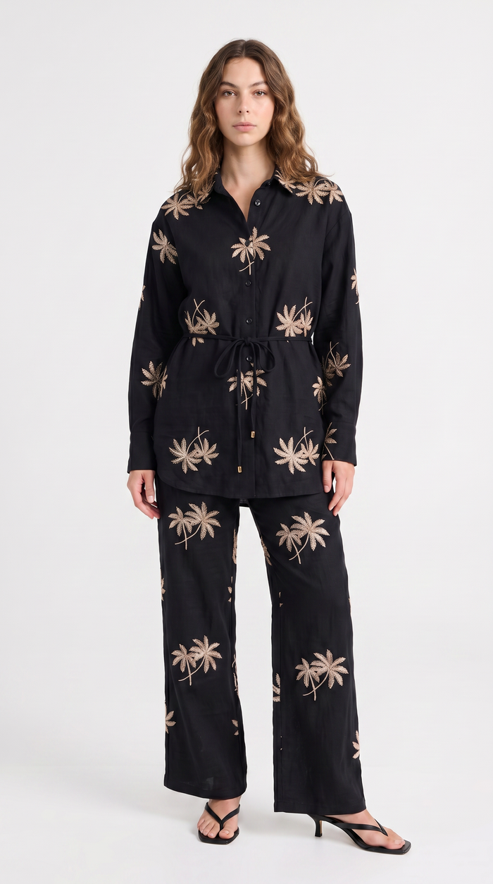 DONATELLA SHIRT BLACK