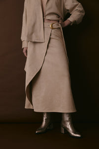 HALL SKIRT MACADAMIA