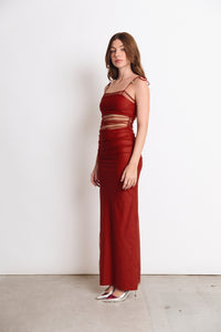 HOSK DRESS CHERRY