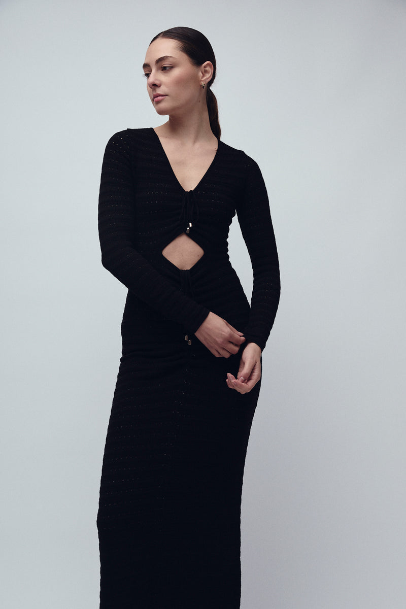 LIBERTY DRESS BLACK