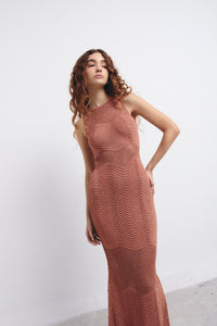 SICILIA DRESS COPPER