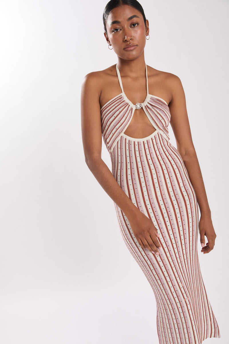 MARGOT DRESS BURNISHED LILAC