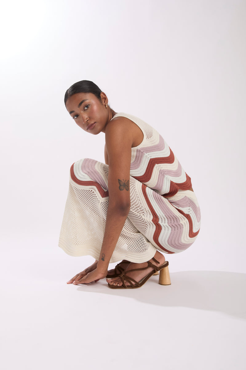 LOREN SKIRT ECRU