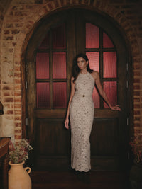 HAZEL DRESS ECRU