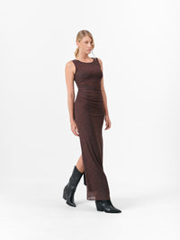MARTEN DRESS BROWN DEER
