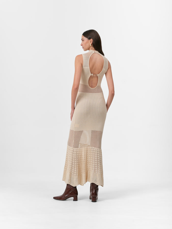 FALLOW DRESS MACADMIA