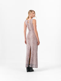 MARTEN DRESS GREY DEER