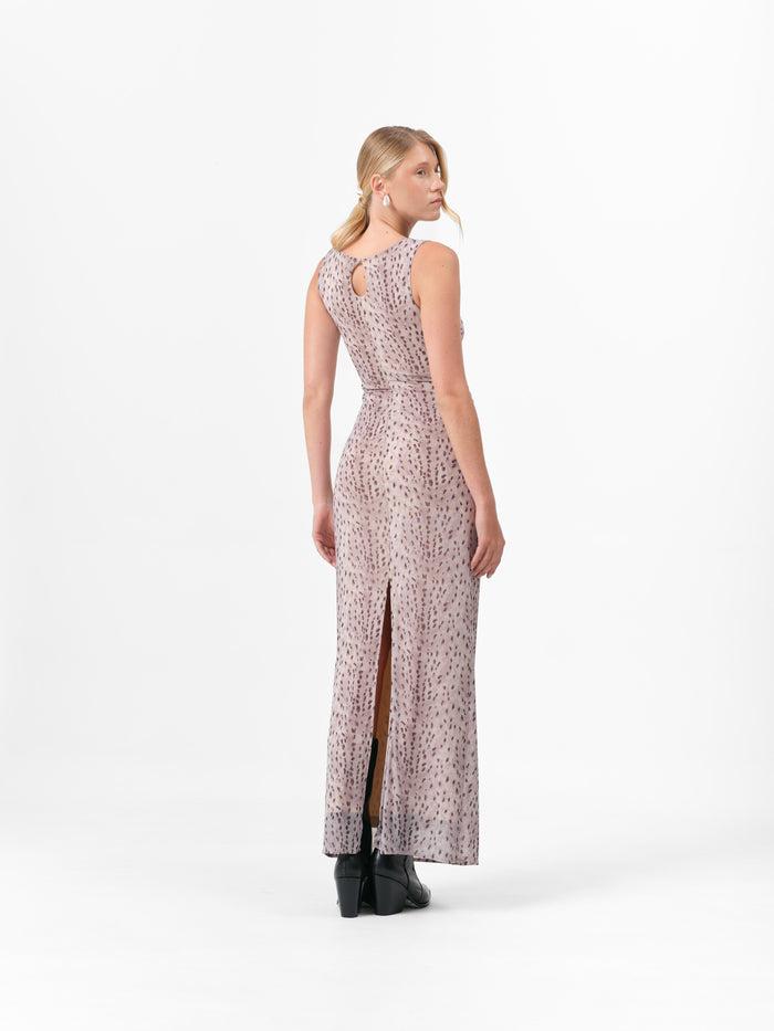 MARTEN DRESS GREY DEER