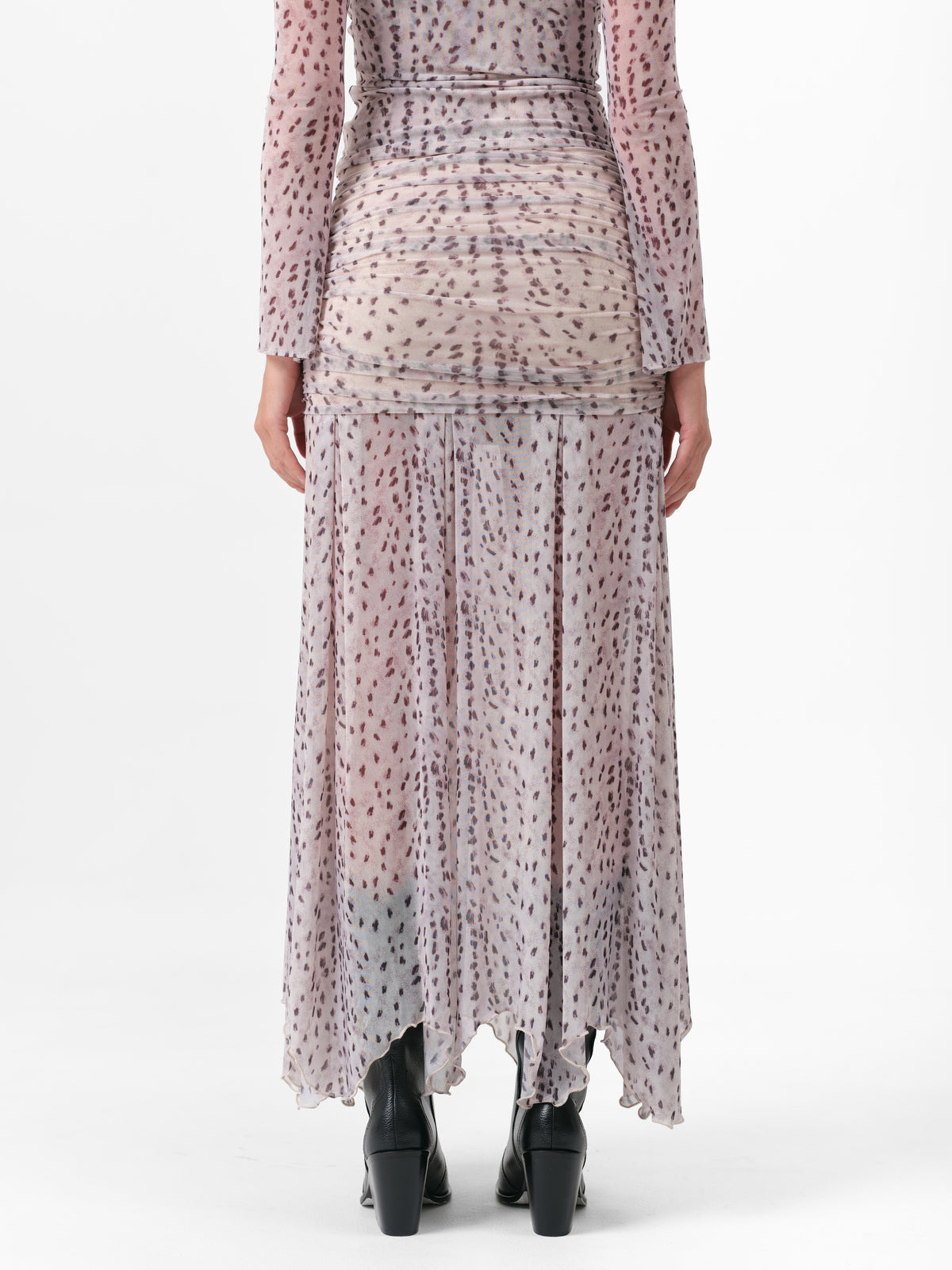 DAHLIA SKIRT GREY DEER