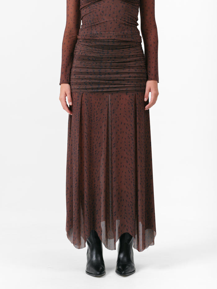 DAHLIA SKIRT BROWN DEER