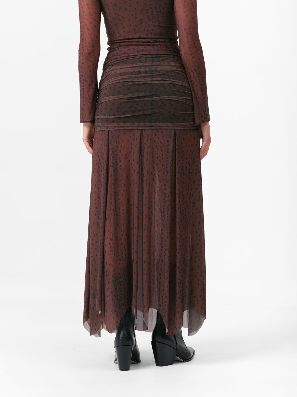 DAHLIA SKIRT BROWN DEER
