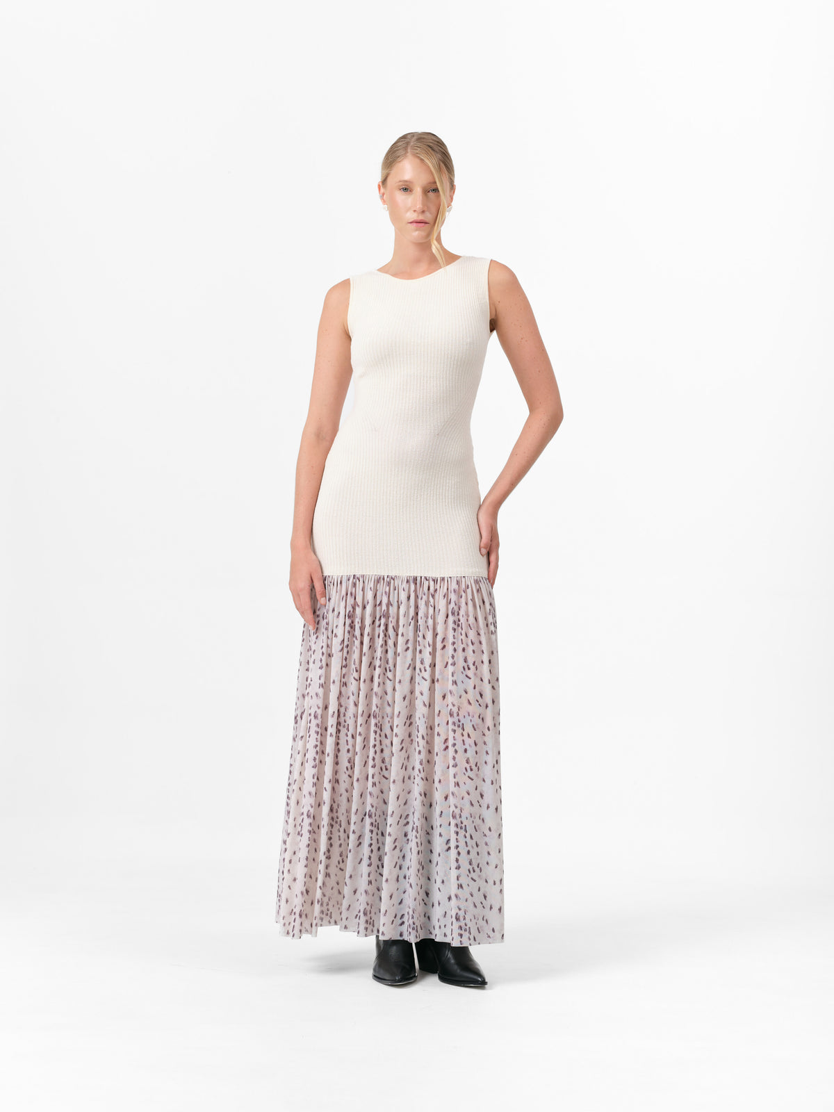ASPEN DRESS ECRU DEER