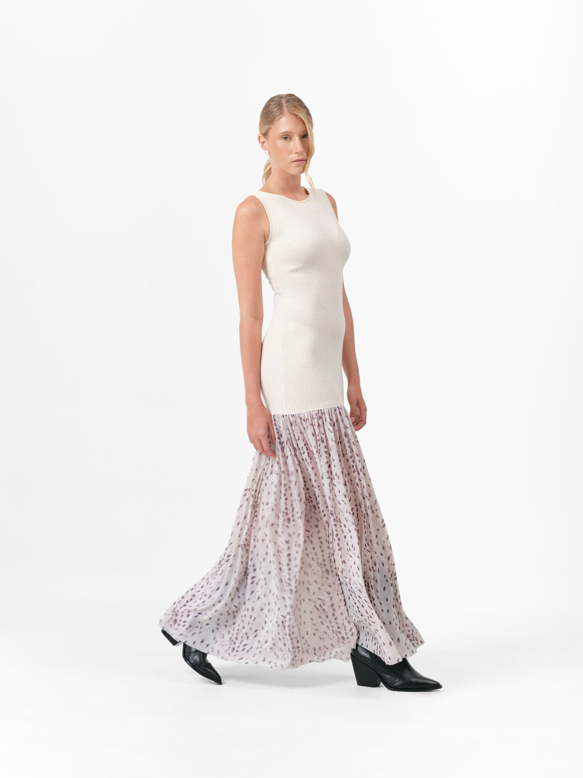 ASPEN DRESS ECRU DEER