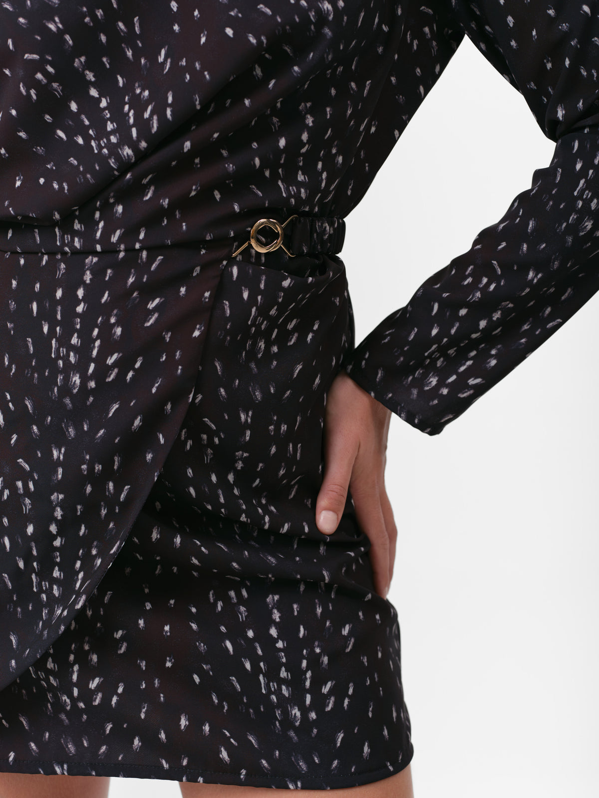 RAVEN DRESS BLACK DEER
