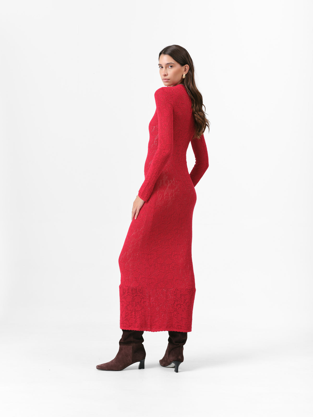 HEAVEN DRESS SCARLET