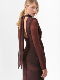 FAWN DRESS CHOCOLATE