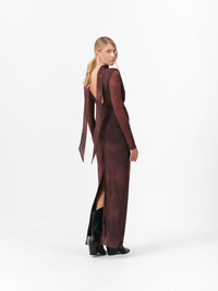 FAWN DRESS CHOCOLATE