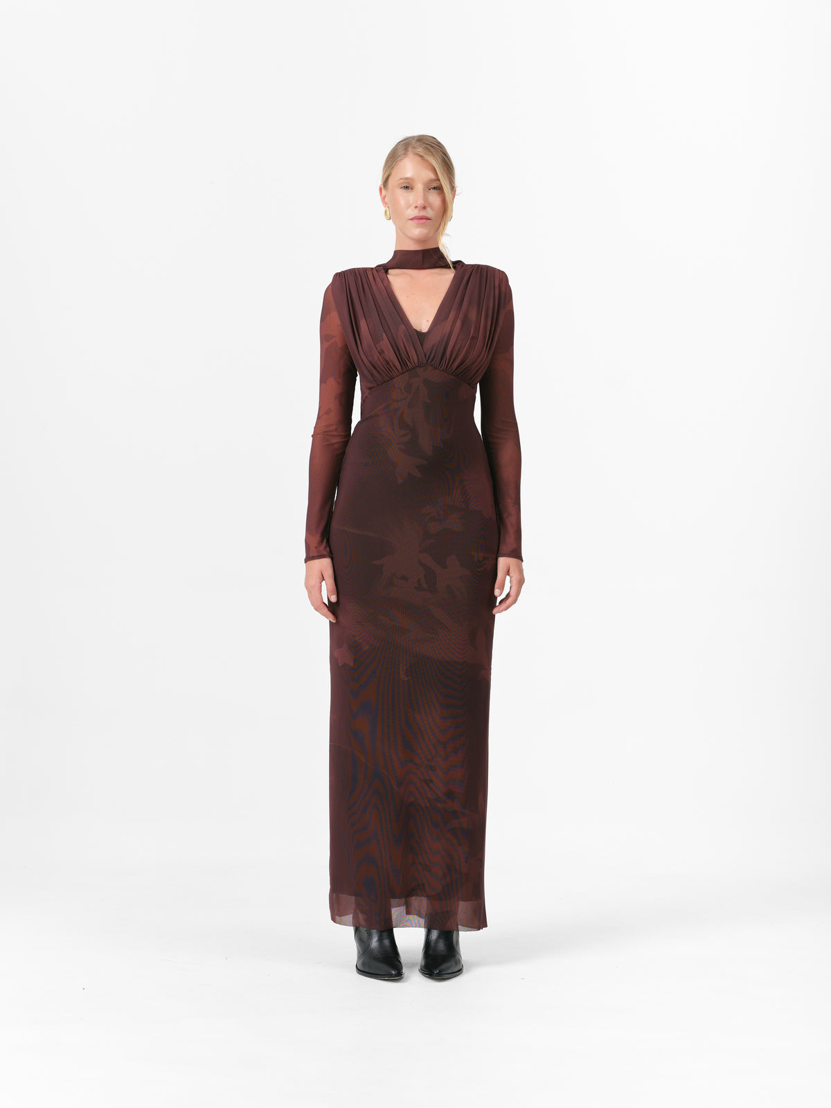FAWN DRESS CHOCOLATE