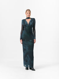 FAWN DRESS TEAL