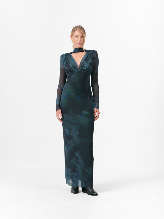 (PRE ORDER) FAWN DRESS TEAL