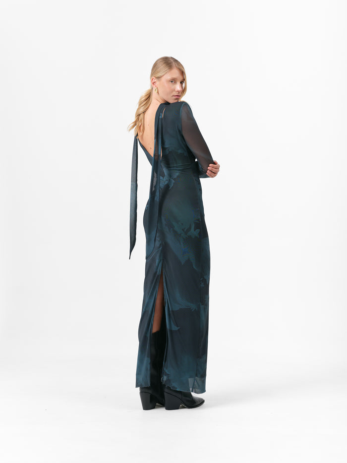 (PRE ORDER) FAWN DRESS TEAL