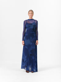 MOSS DRESS ROYAL BLUE