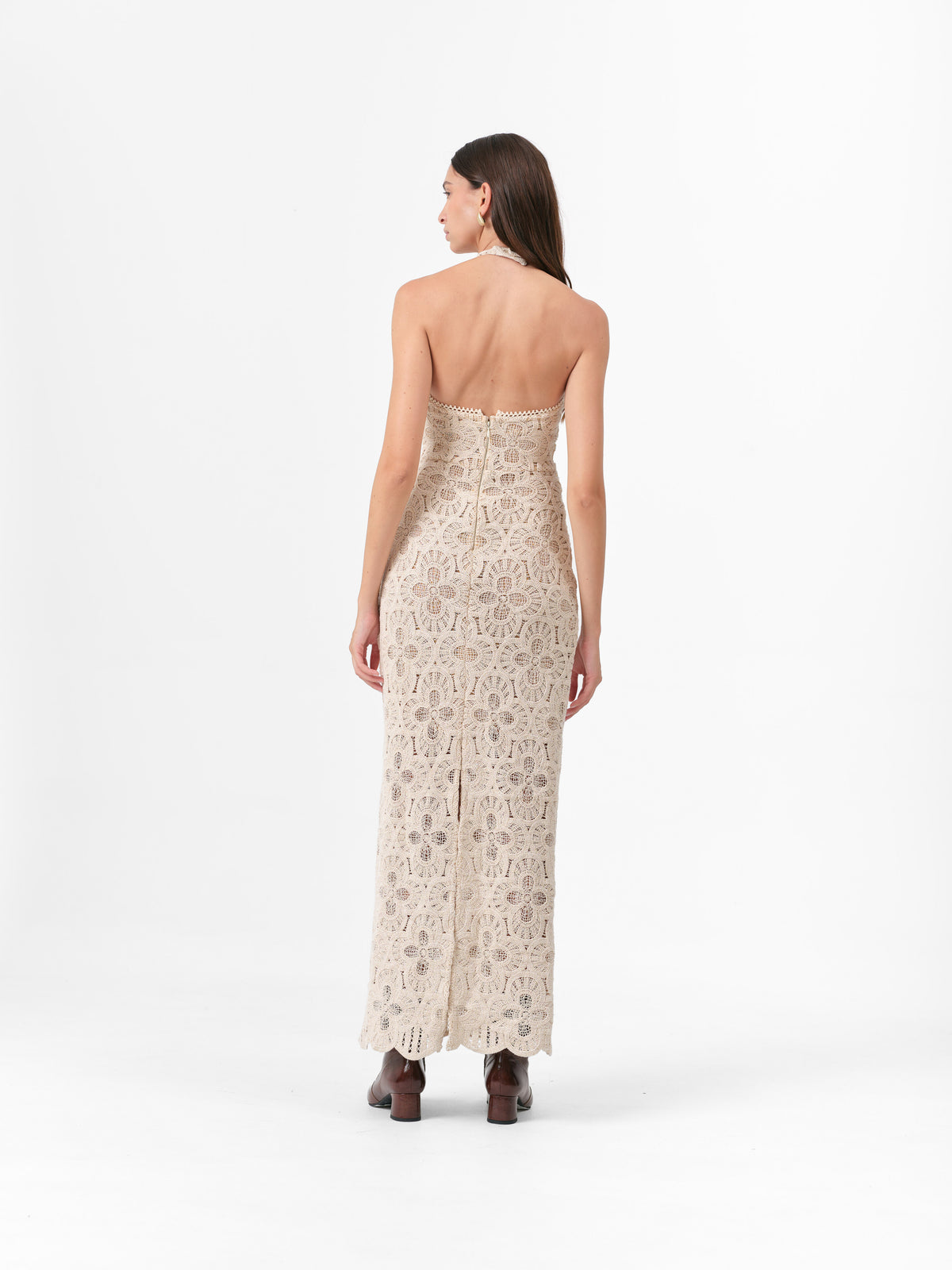 HAZEL DRESS ECRU