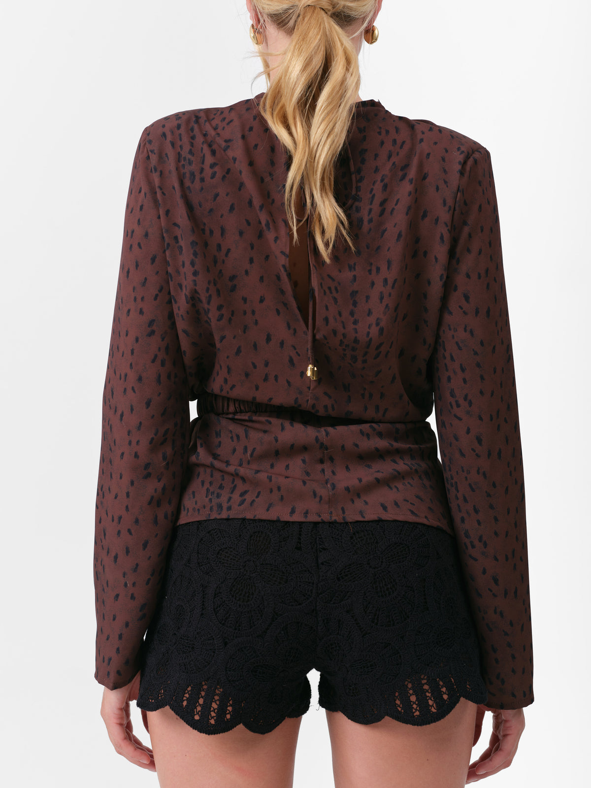 ASTER BLOUSE BROWN DEER