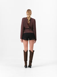 PEONY SHORTS BLACK