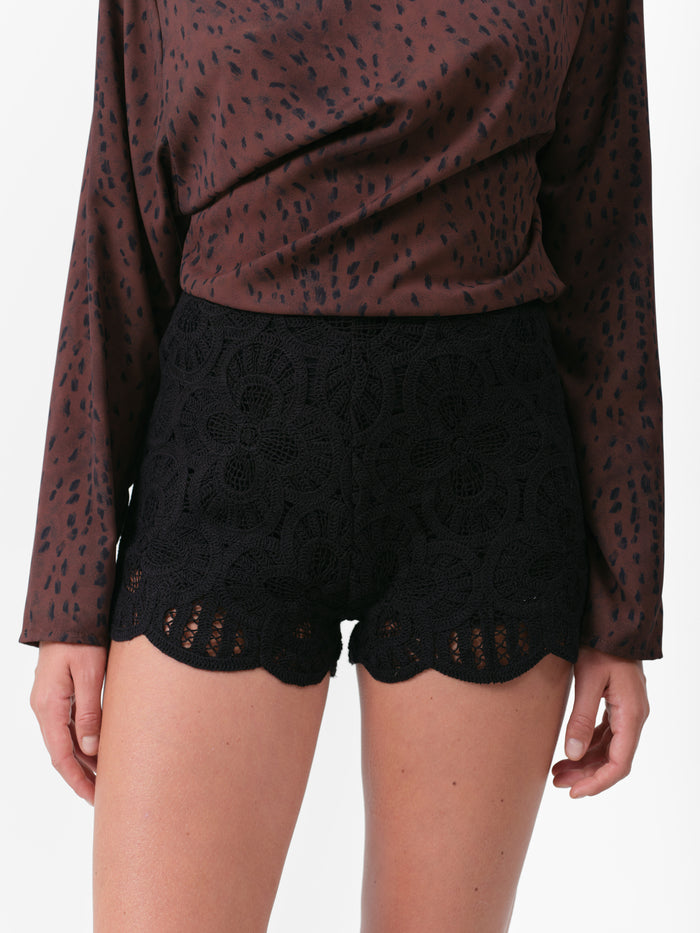 PEONY SHORTS BLACK