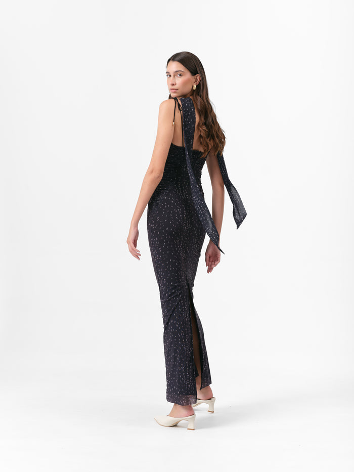 IVY DRESS BLACK DEER