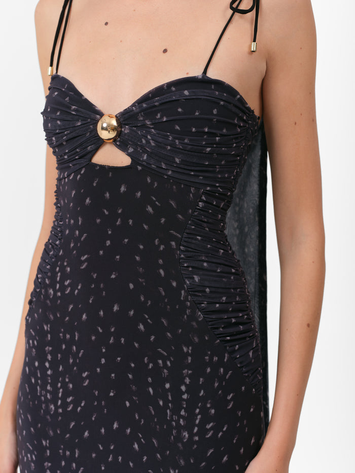 IVY DRESS BLACK DEER